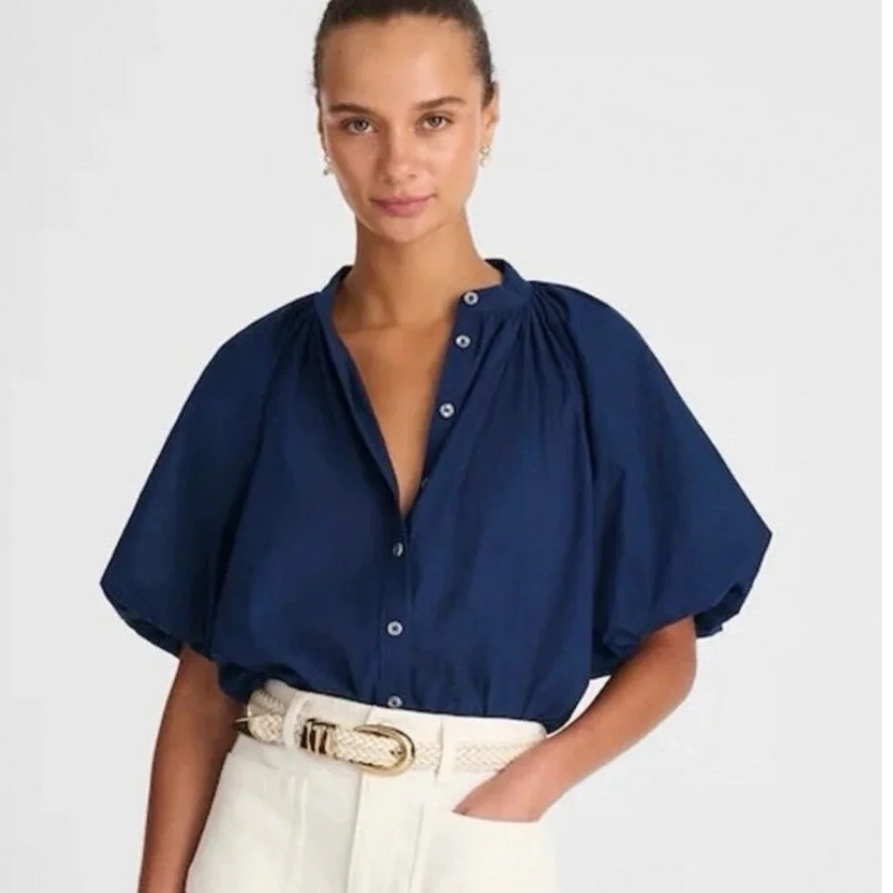 Madewell shirred balloon
